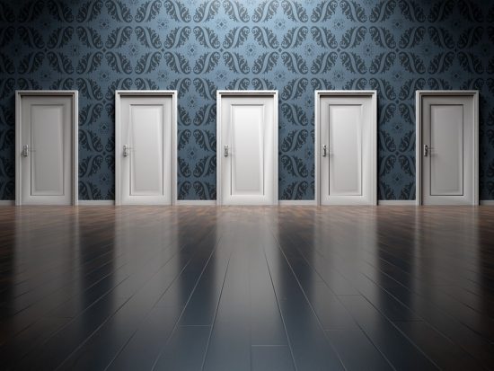 Paneeldeuren met glas